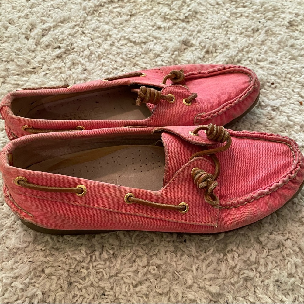 Sperry Topsiders Pink loafers - Picture 3 of 5